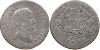 FRANCE QUART Napoleon I. (1804-1814, 1815) -