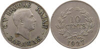 SARAWAK 10 CENTS CHARLES V. BROOKE -