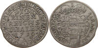 MÜNSTER BISTUM 1/12 TALER Franz Arnold von Metternich 1706-1718 -
