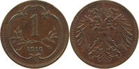HAUS HABSBURG HELLER Franz Joseph I. 1848-1916 Bindenschild -