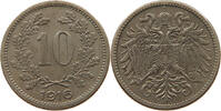 HAUS HABSBURG 10 HELLER Franz Joseph I. (1848-1916) -