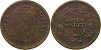 FRANCE SPIEL MARKE JETON LOUIS NAPOLEON -