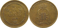 SWEDEN 5 ÖRE Oscar II. (1872-1907) -