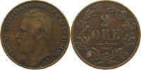 SWEDEN 2 ÖRE Karl XV. (1859-1872) -
