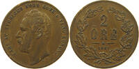 SWEDEN 2 ÖRE Karl XV. (1859-1872) -