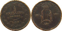 SWEDEN 1/3 SKILLING Oscar II. (1872-1907) -