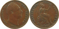 GREAT BRITAIN FARTHING WILLIAM IV. (1830-1837) -