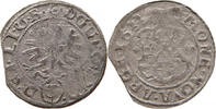 SCHLESIEN LIEGNITZ BRIEG 3 KREUZER Georg Rudolf 1602-1653 SELTEN -