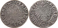 HAUS HABSBURG 3 KREUZER Ferdinand II. (1619 - 1637) -