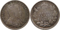 CANADA 5 CENTS Edward VII. (1901 - 1910) -