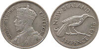 NEW ZEALAND 6 PENCE 1936 George V. (1910-1936) SS 20.82 £  +  5.20 £ shipping
