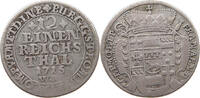 MÜNSTER BISTUM 1/12 TALER Franz Arnold von Metternich 1706-1718 -