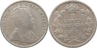 CANADA 5 CENTS Edward VII. (1901 - 1910) -