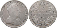 CANADA 25 CENTS Edward VII. (1901 - 1910) -