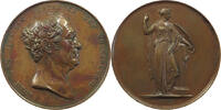 FRANKFURT AM MAIN MEDAL Johann Adam von 1775-1855. (D) AE-Medaille 1842, von C. Christensen -