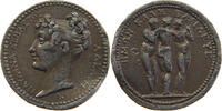 GREECE MEDAL o.J. (um 1808) von Andrieu auf Pauline Borghese, Schwester Napoleons -