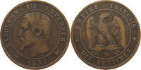 FRANCE 10 CENTIMES 1853 LYON Napoleon III. (1852-1870) SS 13.86 £  +  5.19 £ shipping