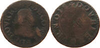 FRANCE CHATEU RENAUD DOUBLE TOURNOIS Francois de Bourbon-Conti, 1605-1614 -