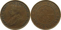 HONG KONG CENT George V. (1910-1936) -
