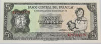 PARAGUAY 5 GUARANIES -