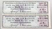 KAISERREICH ZINNSCHEIN 2X6 MARK -