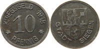 NOTGELD SIEGEN 10 PFENNIG 1918 SS 6.94 £  +  5.20 £ shipping
