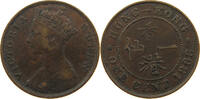 HONG KONG CENT Victoria 1837-1901 -