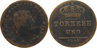 ITALY STATES TWO SICILIES TORNESE -