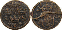 SWEDEN 1/4 ÖRE Christina (1632-1654) -