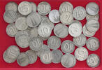 10 PFENNIG  DDR COLLECTION LOT GERMANY DDR 10 PFENNIG 52PC 80G DIV