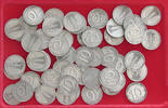 10 PFENNIG  DDR COLLECTION LOT GERMANY DDR 10 PFENNIG 53PC 81G DIV