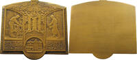 Wuppertal Medaille D. PETERS 7 Z. Widmung der Firmengeschichte und Teilnahmen an Weltausstellungen -