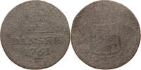 DENMARK SKILLING FREDERIK V. (1746-1766) -