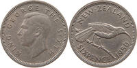 NEW ZEALAND 6 PENCE George VI. (1936-1952) -