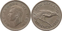 NEW ZEALAND 6 PENCE George VI. (1936-1952) -