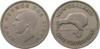 NEW ZEALAND FLORIN George VI. (1936-1952) -