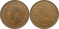NEW ZEALAND PENNY George VI. (1936-1952) -