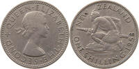 NEW ZEALAND SHILLING Elizabeth II. (1952-2022) -