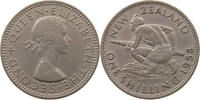 NEW ZEALAND SHILLING Elizabeth II. (1952-2022) -