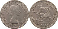 NEW ZEALAND SHILLING Elizabeth II. (1952-2022) -
