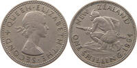 NEW ZEALAND SHILLING Elizabeth II. (1952-2022) -
