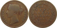 STRAITS SETTLEMENTS CENT Victoria 1837-1901 -
