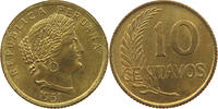 PERU 10 CENTAVOS -