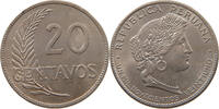 PERU 20 CENTAVOS -