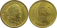 PERU 20 CENTAVOS -
