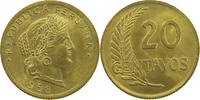 PERU 20 CENTAVOS -