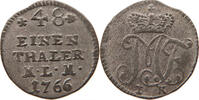 MÜNSTER BISTUM 1/48 TALER Maximilian Friedrich von Königsegg-Rothenfels 1762-1784 -