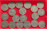ROMANIA 3 LEI COLLECTION LOT ROMANIA 3 LEI 19PC 115G -