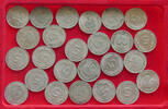 TUNISIA 5 MILLIEMES COLLECTION LOT TUNISIA 5 MILLIM 25PC 38G -
