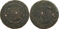 BRAZIL 40 REIS PEDRO I. (1822-1831) -